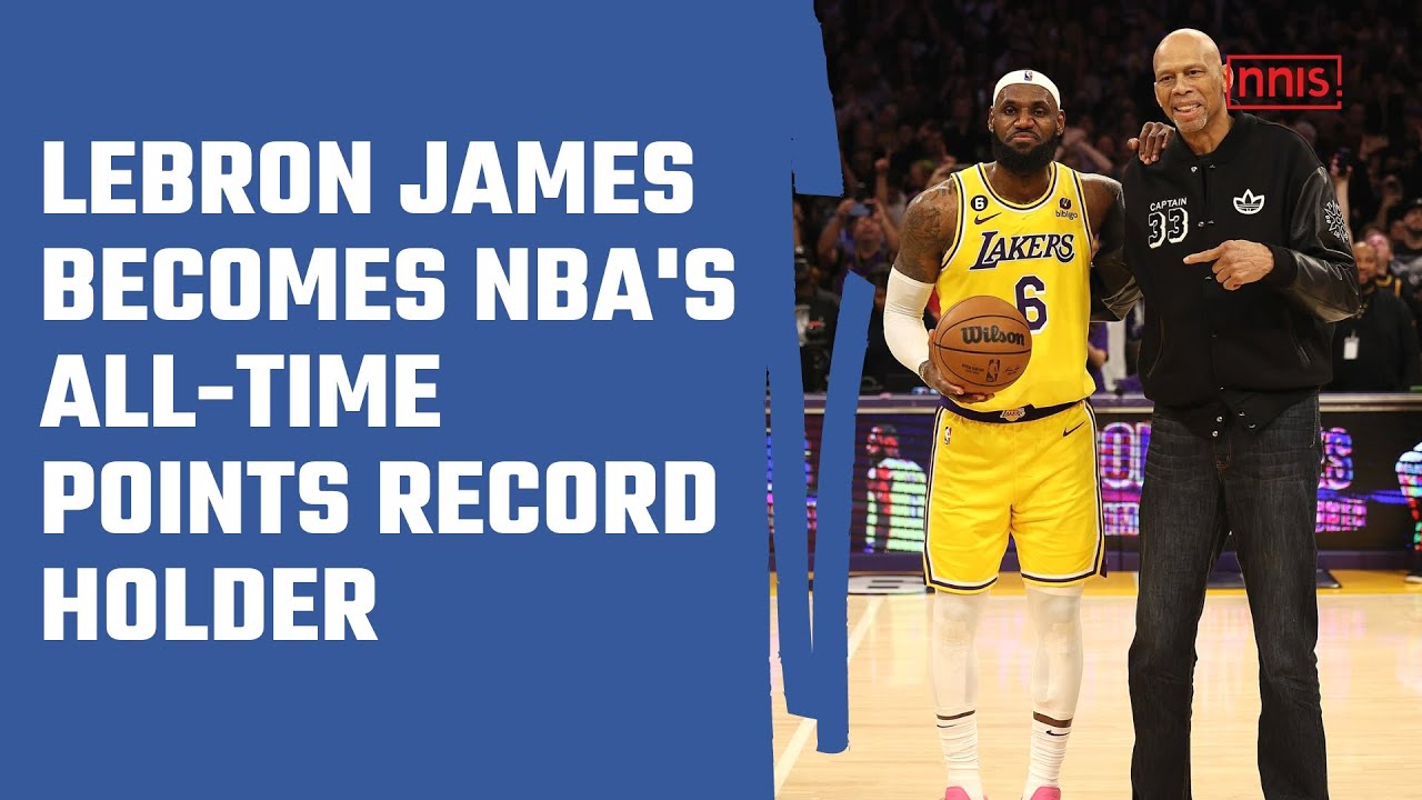 LeBron James NBA's AllTime Points Record Holder YouTube