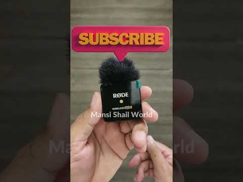 Rode wireless go 2 unboxing #shorts   best wireless microphone | best wireless mic for youtube
