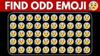 Find The Odd Emoji 😰| Find The Odd One Out | Spot The Difference Challenge