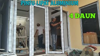 Pasang Pintu Lipat Aluminium - Anti Ribet
