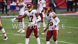 Washington Football Team Week 3 Highlights (34-20 Loss VS Browns)