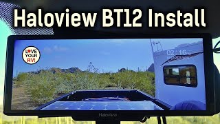 Haloview BT12 Installation  Wireless Rearview Camera + Dash Cam Combo w/ Car Play and Android Auto