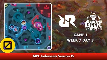 [Mini Map] RRQ Hoshi vs Geek Fam ID - Game 1 - Week 7 Day 3 - Regular Season - MPL ID S15