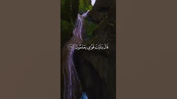 { إِنِّي آمَنْتُ بِرَبِّكُمْ فَاسْمَعُونِ } سورة يس