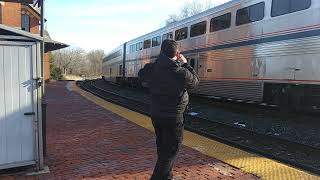 Amtrak P030 with chargers 304 and 305 (angle 3) featuring @TheOldMainGuy