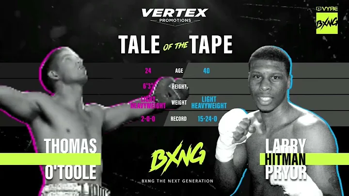 FIGHT HIGHLIGHTS | Thomas O'Toole vs Larry Pryor