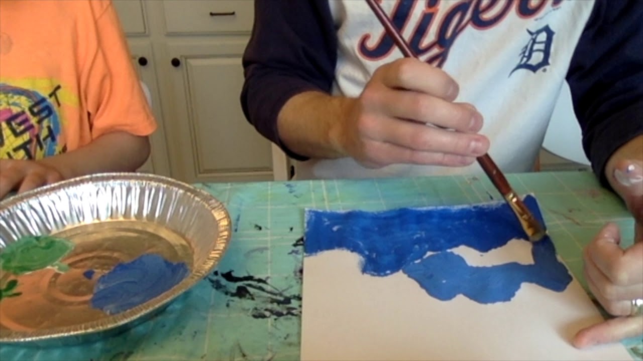 Paint a Mountain Range with Colin and the Gang