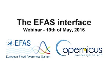 An Introduction to EFAS and the web Interface (1)