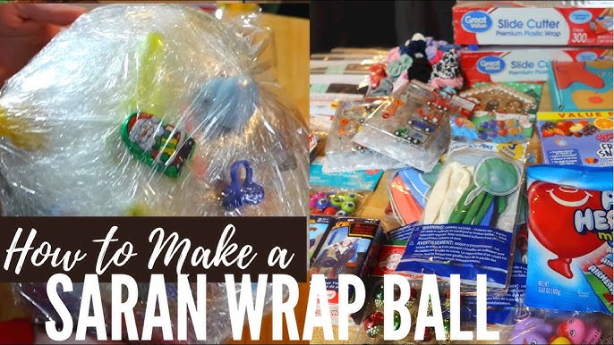 Saran Wrap Ball Game Gift Ideas and Rules - The How-To Home