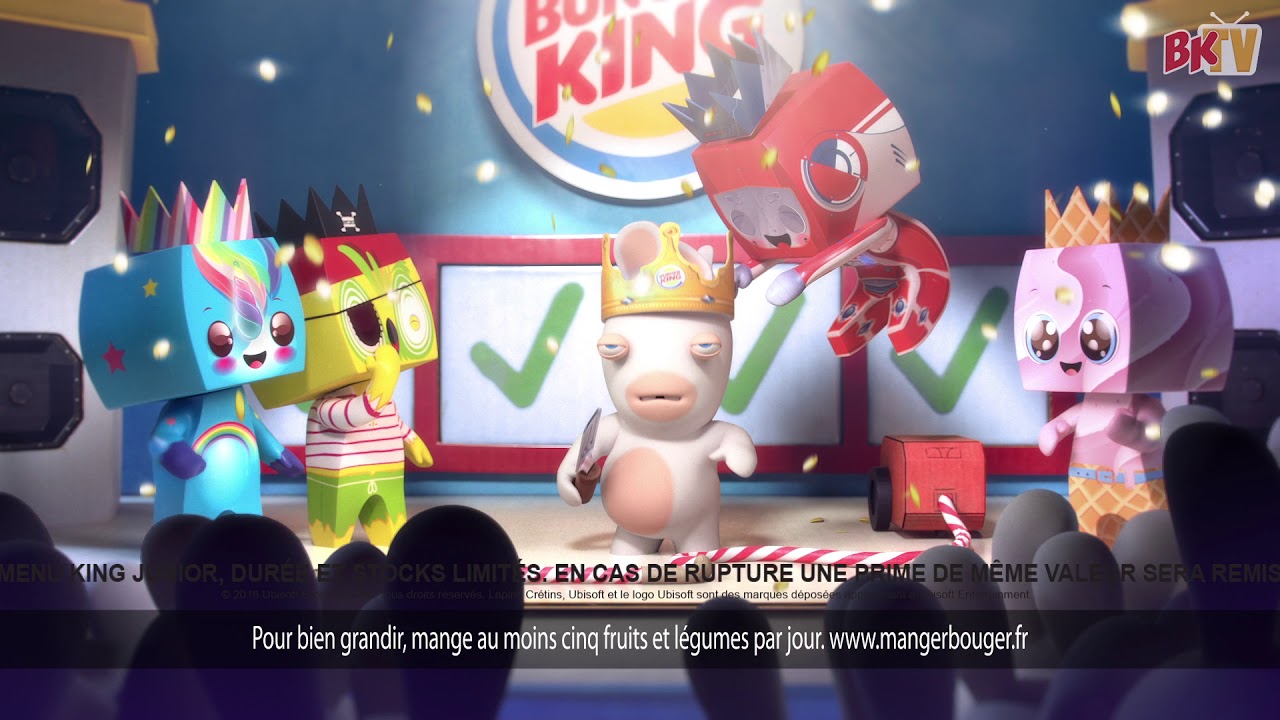 BURGER KING Lapins Crétins