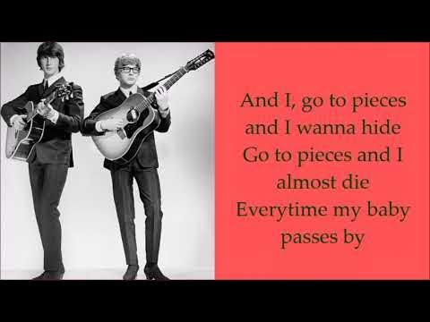 Peter & Gordon   I Go To Pieces   +   lyrics