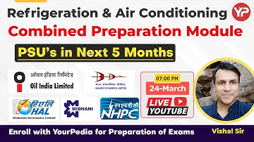 P-2 Refrigeration & Air Conditioning Combined Preparation Module | HAL, OIL, NHPC-JE, MIDHANI, BDL