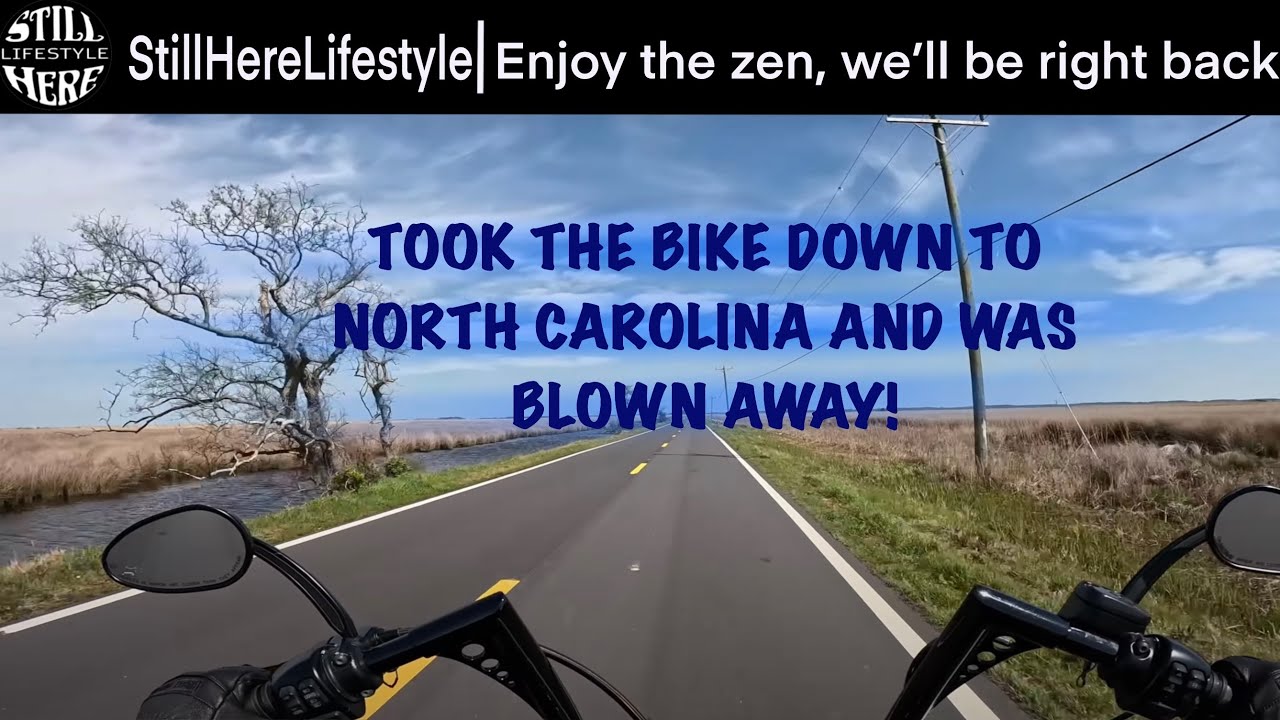 SUNDAY RIDE | Relaxing 35-Minute Motorcycle Ride (VA to NC) - YouTube