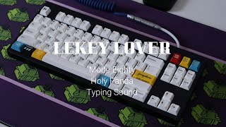 Mode Eighty with Holy Panda Typing Sound ll GMK Hennessey & SA GODSPEED MITOSPEED