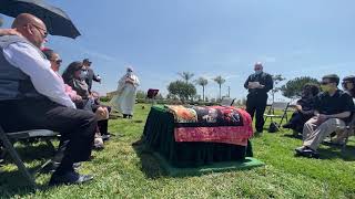 Graveside and Eulogy of Manuel Large