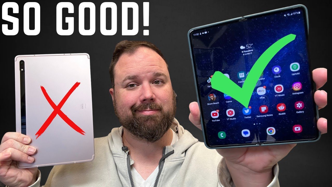 Galaxy Z Fold 4 is the BEST Tablet of 2022! YouTube