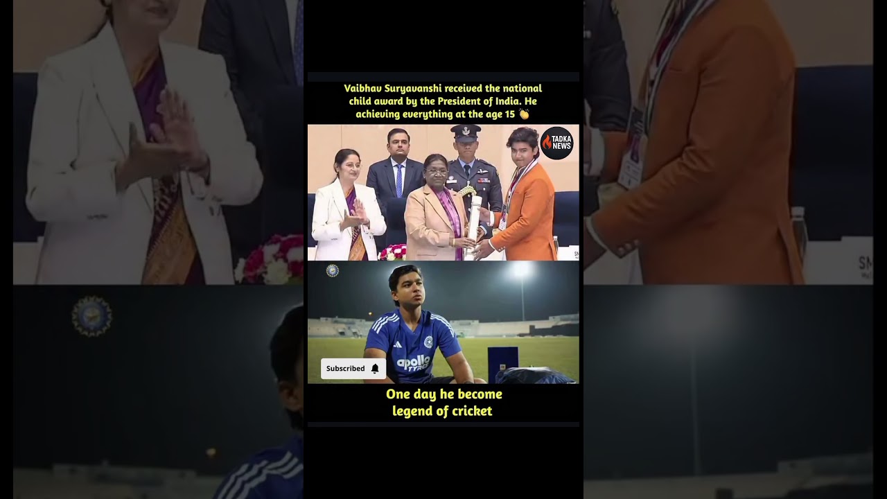 At Just 15, He Made India Proud 🇮🇳🏏 | Future Legend Loading… 