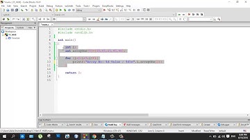 Lesson 31 -  Int and Float Arrays