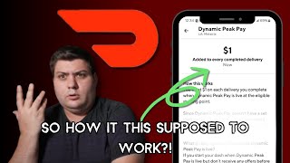 Dynamic Peak Pay on Doordash - EVERYTHING You MUST Know!! New Pilot Program!