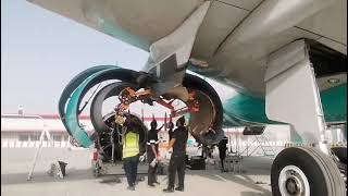 CFM LEAP-1A ENGINE REMOVAL INSTALLATION QUICK SHORT