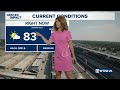 13Weather Forecast | 5 p.m. update Aug. 4, 2026