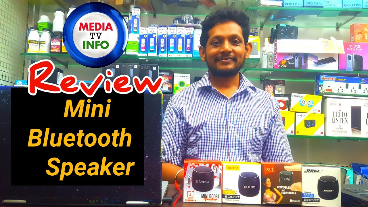 Media tv info Azhar Tech Review |Mini Bluetooth Speaker |New Tech ...