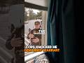 Cop is given one simple choice at the door