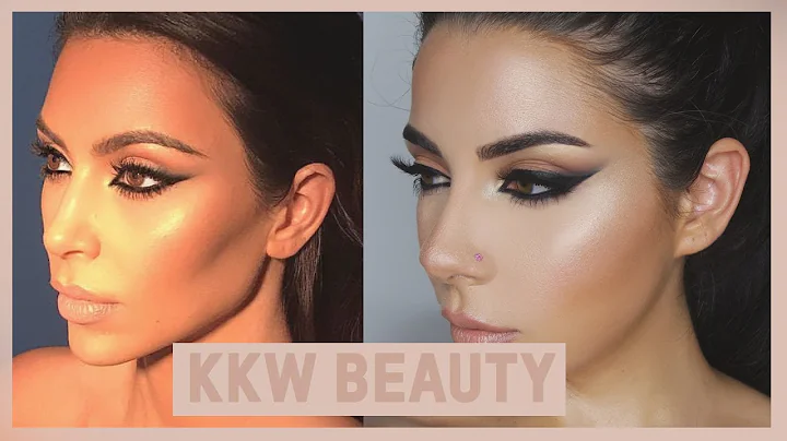 Kim Kardashian West Inspired Makeup Tutorial + KKW...