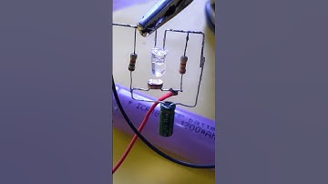 LED Blinking Circuit without any IC or transistor @SL_Tech_Inside #electronic #circuit