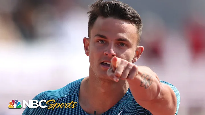 NFL-bound Devon Allen upsets Grant Holloway with 3rd fastest time in history - NYC 110m hurdles