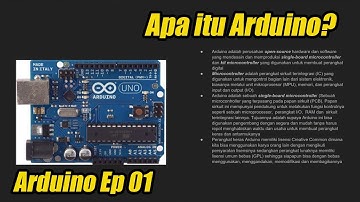 Pengenalan Dasar Arduino - Ep 01