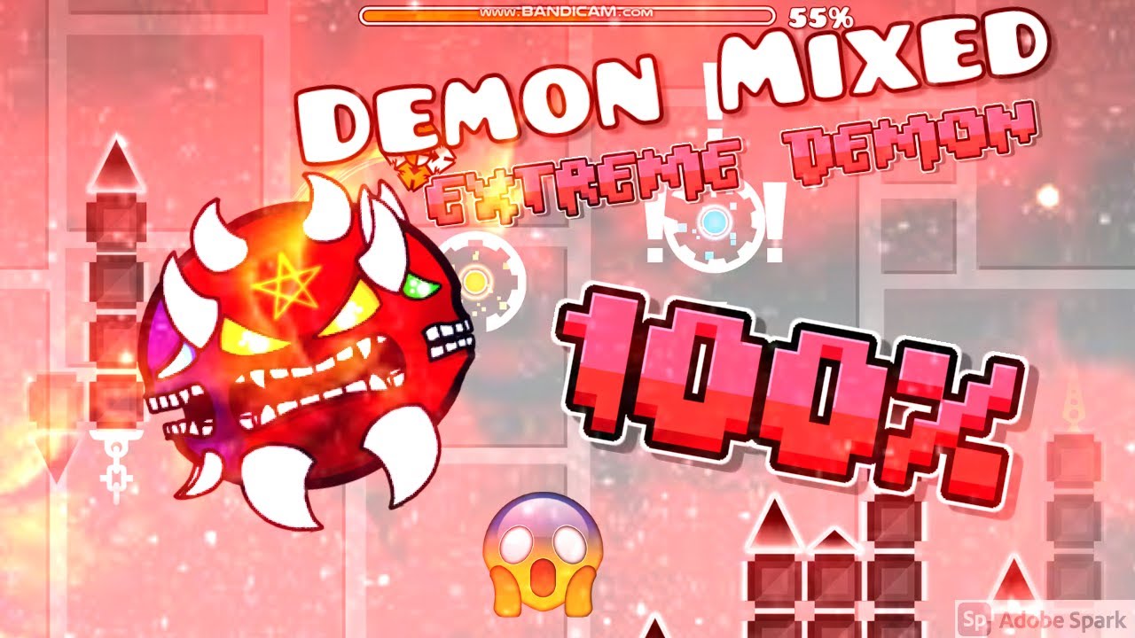 [EXTREME(ly easy) DEMON] DEMON MIXED :ooooo - YouTube