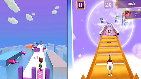 My Little Unicorn Runner 3D | Surfer Boy On Cube 3D - All Level Gameplay Android, iOS