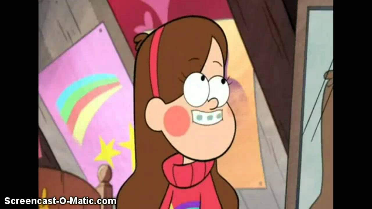 Gravity Falls Mabel S First Kiss With A Leafblower Youtube