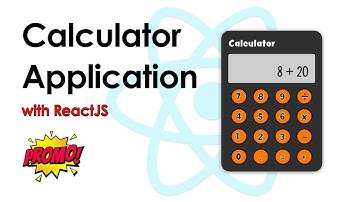 Calculator Application using React - Promo Video - Learn React Fast
