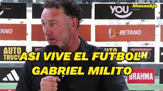 Gabriel Milito 28 minutos de puro fútbol.