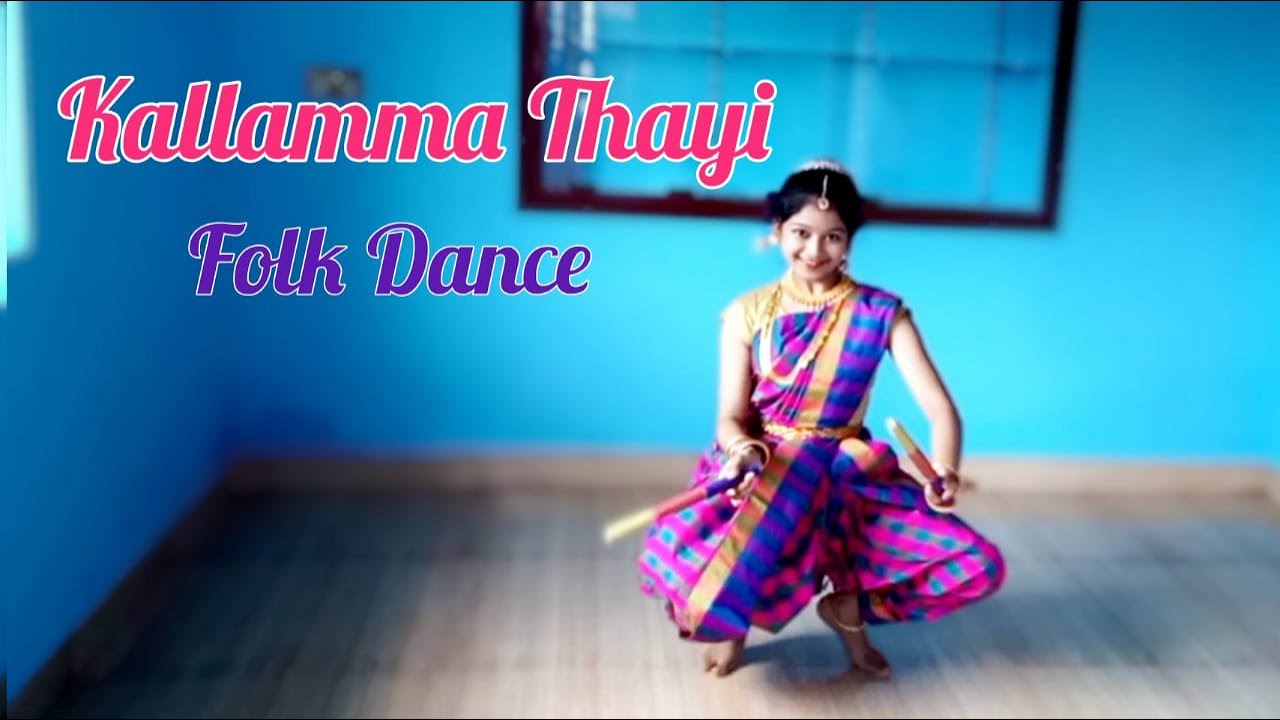 Kannada Folk Dance  Kallamma Thayi  Menitha Acharya