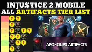 Injustice 2 Mobile All Artifacts Tier List September 2020