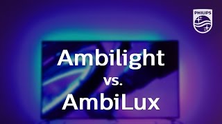 Philips TV – Ambilight vs. AmbiLux: How immersive do you want it?