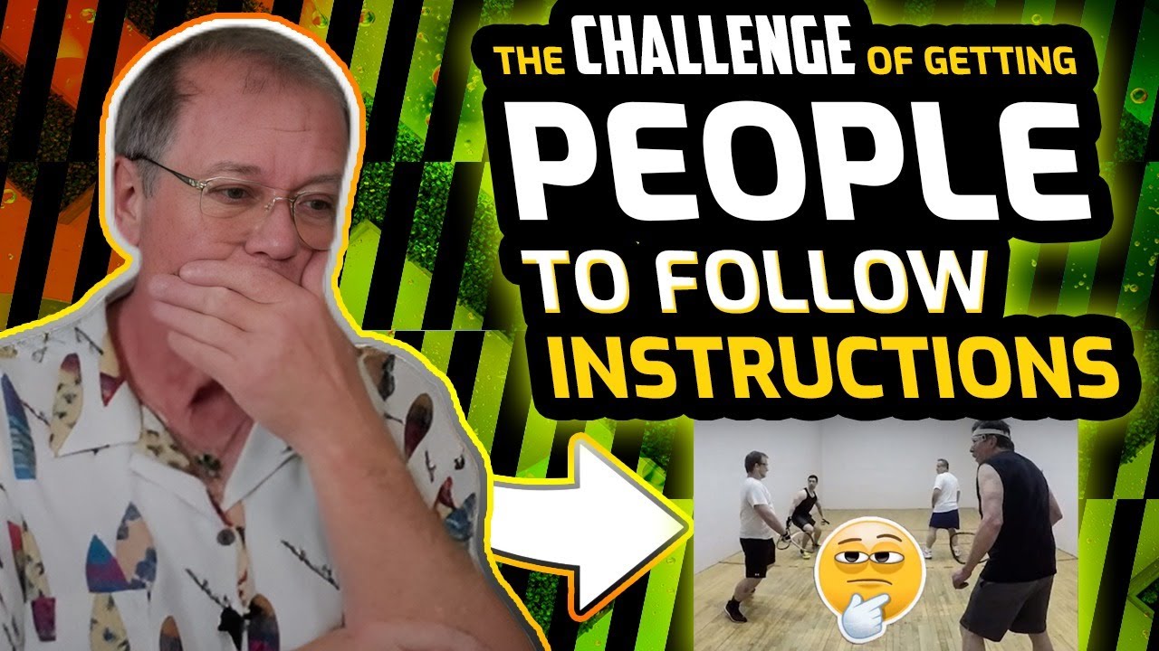 Follow Guide Without Question Fails The Challenge of Getting People to Follow Instructions by TimJones # ...