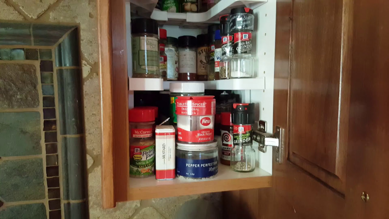 Organize Your Cupboards! My Review of The Spicy Shelf *As Seen on TV