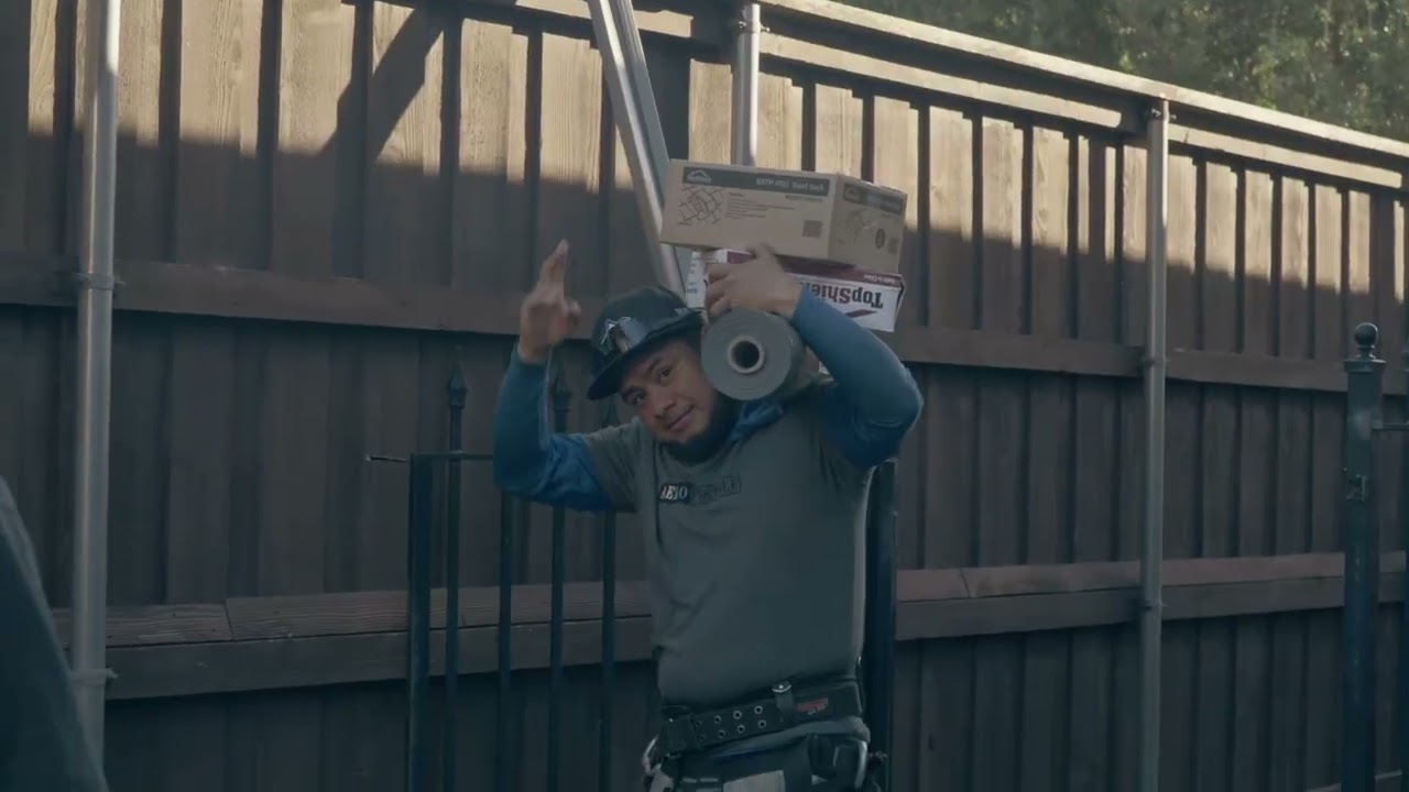 Frisco Install  IKO Frostone Grey