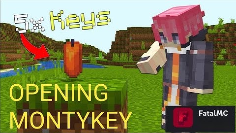OPENING MONTYKEY IN FATALMC #minecraft #click #viralvideo