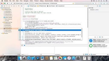 Objective-C TCP Socket: Step 11: Set Socket Option & Final APP Run