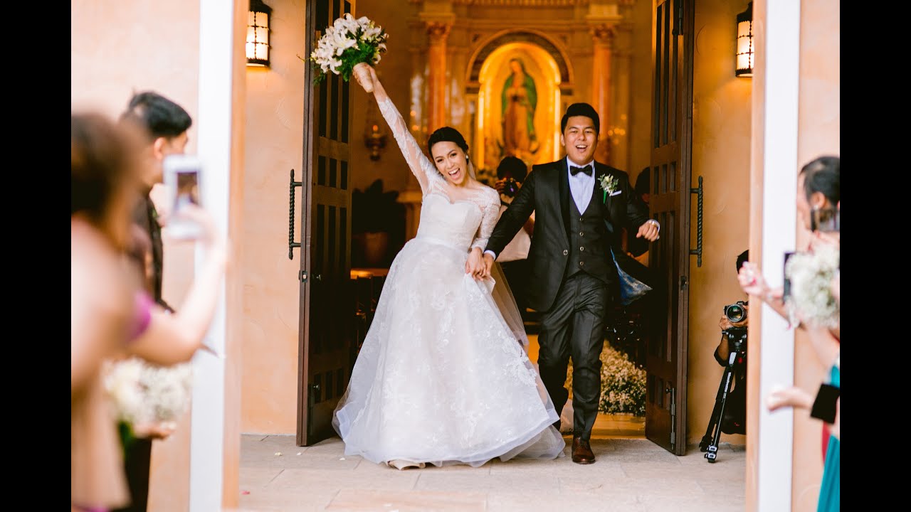 Paeng and Lei Evalle Wedding SDE Film by Bob Nicolas | Our Lady of Guadalupe, Montecito | 02.02.19