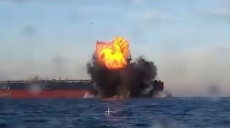 Thumbnail for Ukrainian sea drones target Russian oil tankers