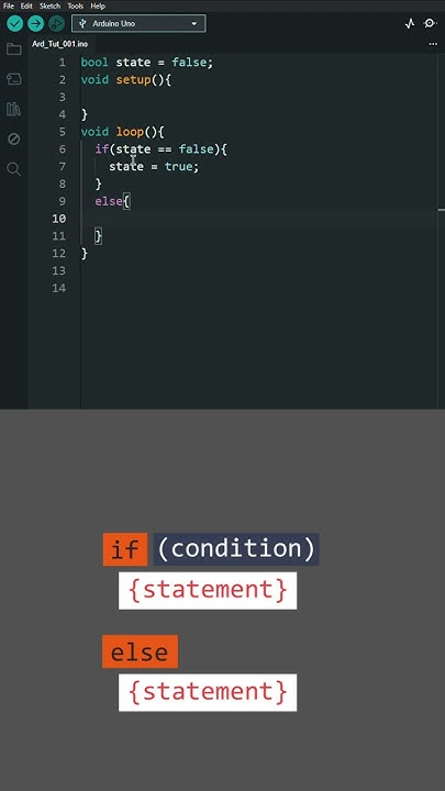 Conditional Statements (if and else) - Arduino Beginner 16 - YouTube