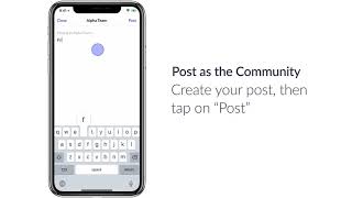 How to Post as the Community - Pray.com screenshot 3