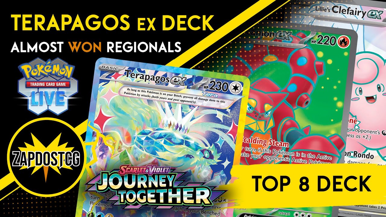 This Terapagos ex Deck ALMOST Won Atlanta Regionals?! (Pokemon TCG)