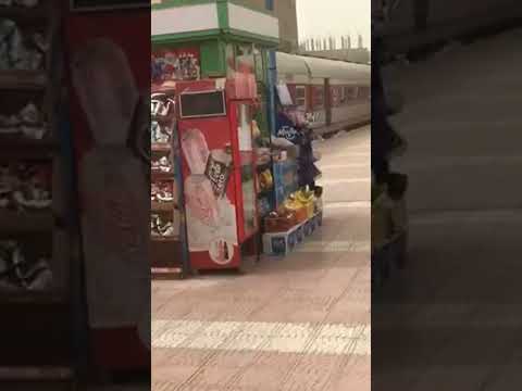 قيام قطار ٨٣٣الروسى من محطه نجع حمادى
